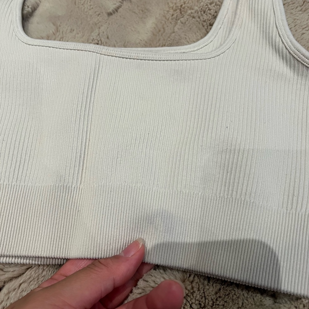Women's Ribbed Sports Bra Set - Picture 5 of 9